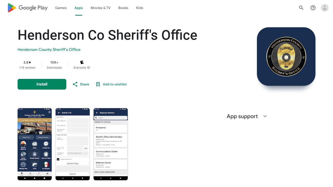 Henderson Co Sheriff's Office - Apps on Google Play